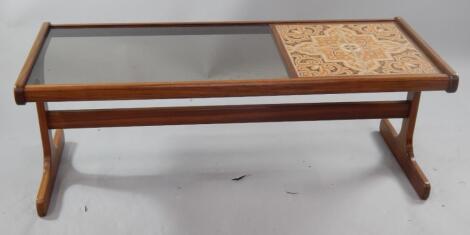 A 1970s G Plan teak coffee table