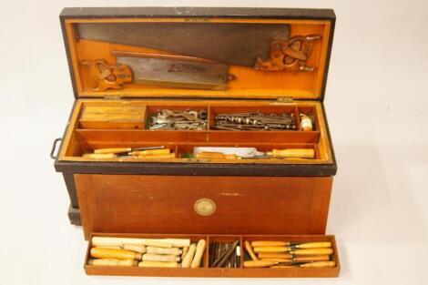 The tool chest and tools of Ernest Staples