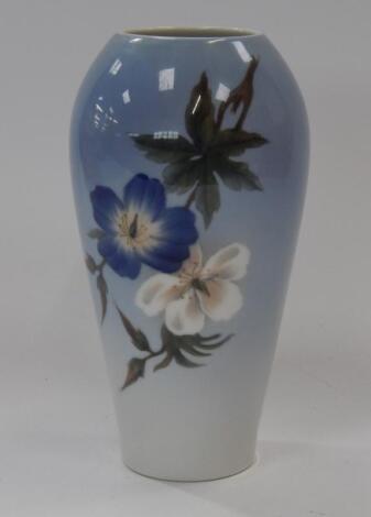 A Royal Copenhagen ovoid vase