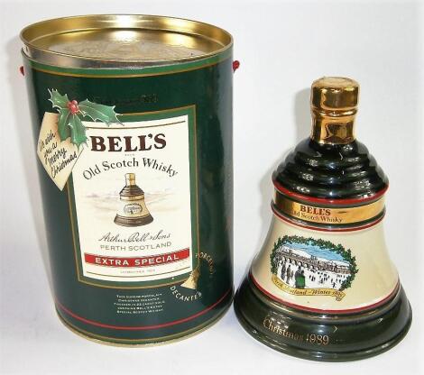 A Bells Scotch Whisky decanter