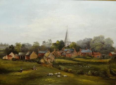 J T Proctor (19thC). The village of Hoby