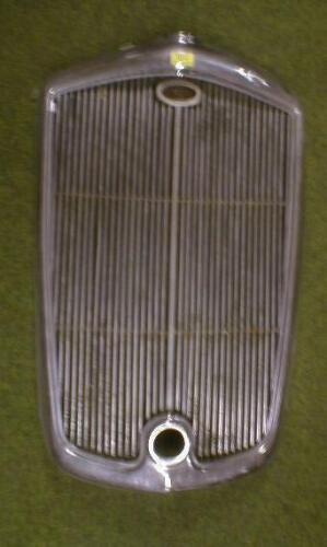 A 1940's radiator grill from a Wolseley