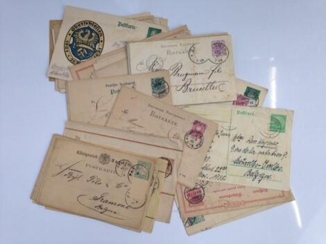 A small group of German postcards