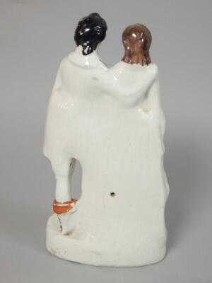 A 19thC Staffordshire flatback figure - 2