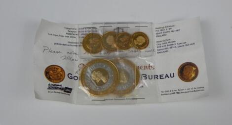 The Queen's Golden Jubilee commemorative coins