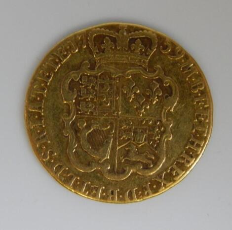 A George II guinea gold coin