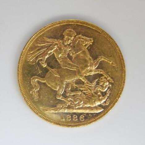 A Victorian gold full sovereign