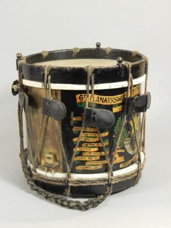 A regimental drum