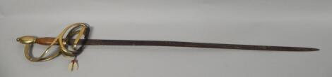 A 19thC continental sword