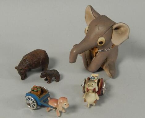 Various small toys