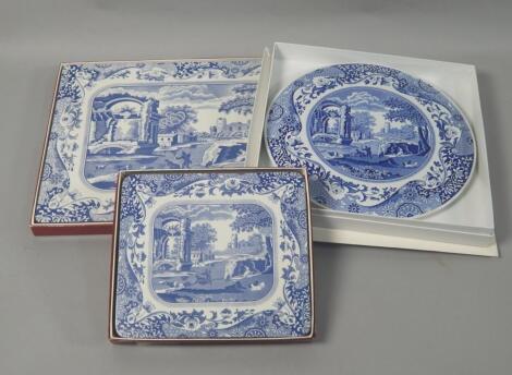 Various Spode and other placemats