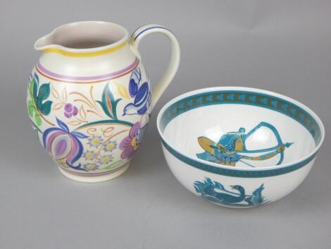 Two items of 20thC ceramics