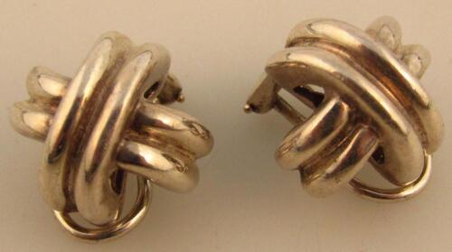 A pair of Tiffany & Co 'X' earrings