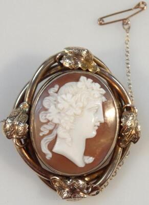 An early 20thC Italian shell cameo