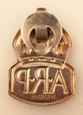 A George VI silver Air Raid Patrol (ARP) silver badge - 2