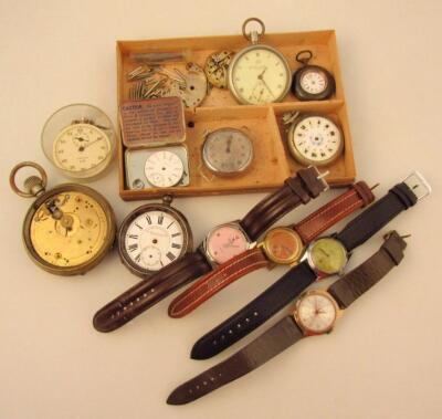 Various pocket watches