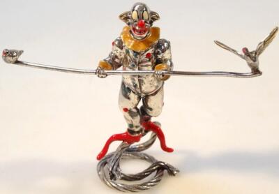 A figure of a clown