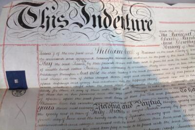 Various 19thC documents - 2