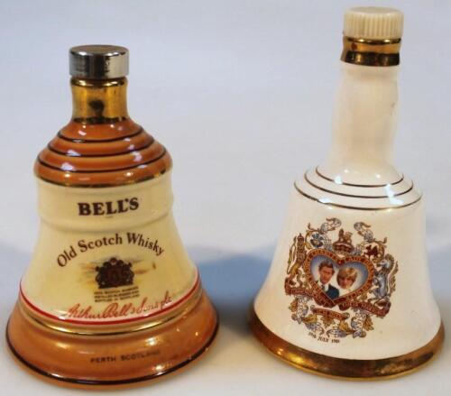 A rare Arthur Bell & Sons miniature whisky decanter