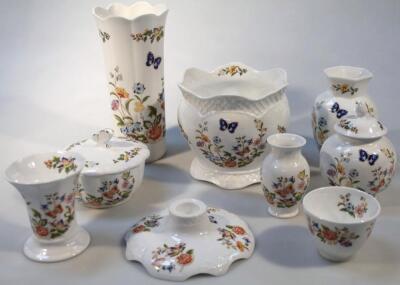 A quantity of various Aynsley Cottage Garden wares