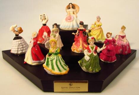 Various Royal Doulton miniature figures