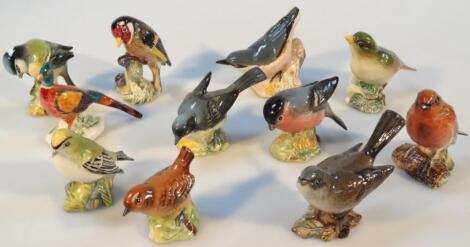 Various 20thC Beswick birds