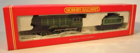 A Hornby OO-gauge LNER class B12/34-6-0 locomotive