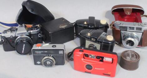 Various cameras and equipment