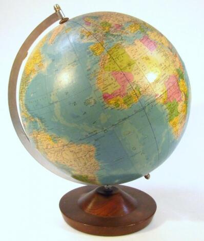 A 20thC Rath Rathgloben-Verlag Political globe