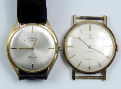 Two gentlemans wristwatches