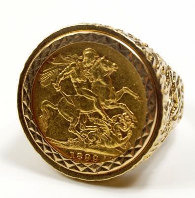 A Victorian full gold sovereign