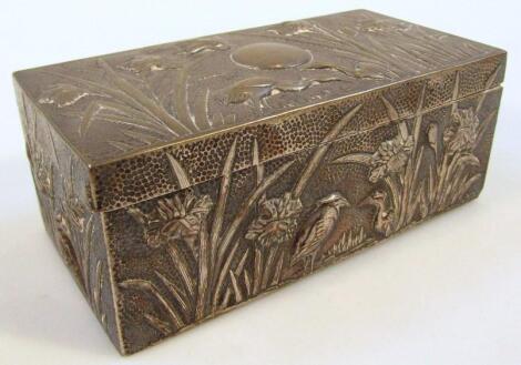 An early 20thC Chinese casket