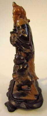 A Chinese soapstone figure - 2