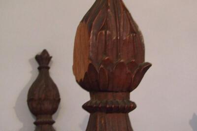 An Anglo Indian three part panelled screen - 6