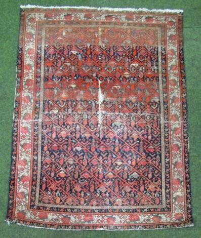 An early 20thC Eastern woven rug