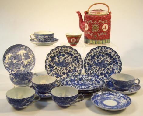 Various 20thC Chinese and Japanese porcelain etc