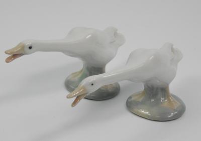 Two similar Lladro porcelain figures