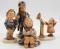 Four Goebel ceramic figures