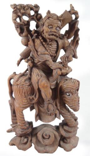 A 19thC root carving