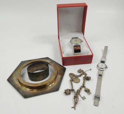 Various silver and jewellery