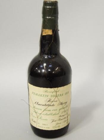 Berisford Pemartin Solera 1914 Rare Amontillado Sherry