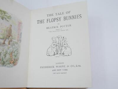 Potter (Beatrix). The Tale of Flopsy Bunnies; The Tailor of Gloucester; The Tale of Benjamin Bunny; - 6