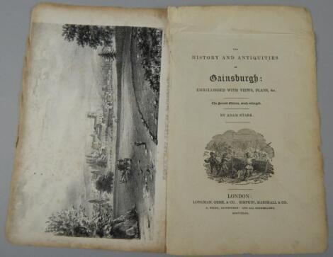 Stark (Adam). The History and Antiquities of Gainsborough...