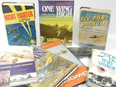 Battle of Britain.- a quantity of volumes relating to the Battle of Britain and the RAF