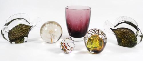 Various glassware