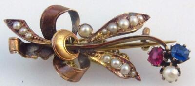 An early 20thC brooch