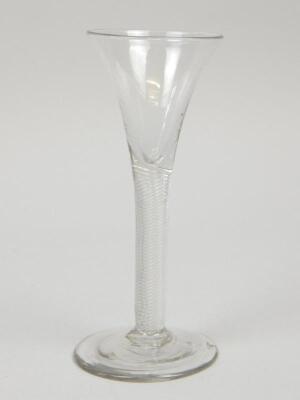 An 18thC drinking glass