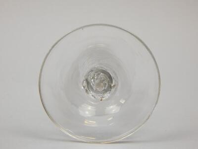 An 18thC drinking glass - 2