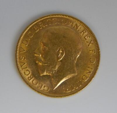 A George V gold full sovereign - 2