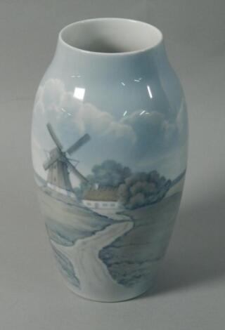 A Bing & Grondahl Danish porcelain vase